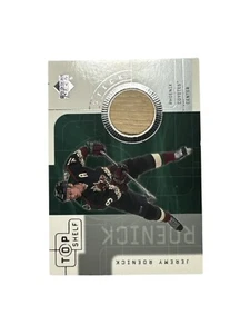 2001-02 Upper Deck Top Shelf JEREMY ROENICK Phoenix Coyotes Game Stick Card S-JR - Picture 1 of 2
