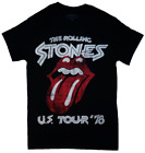 THE ROLLING STONES Size S T-Shirt US TOUR '78 Retro Lips Tongue Logo Rock N Roll