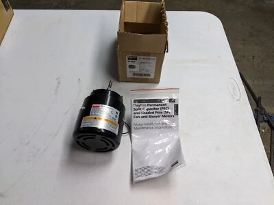 MODELO DAYTON, TIPO 4M204BG, POSTE SOMBREADO HP, 1/15 RPM. 3000 115V Foto 1 de 2