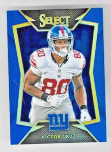 2014 Panini Select #1 Victor Cruz BLUE PRIZM SP 1/50 - STELLAR MINT CARD SALSA - Picture 1 of 2