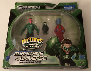 Walmart Guardians Of Universe Green Lantern Sinestro & Sayo Action Figures Pack