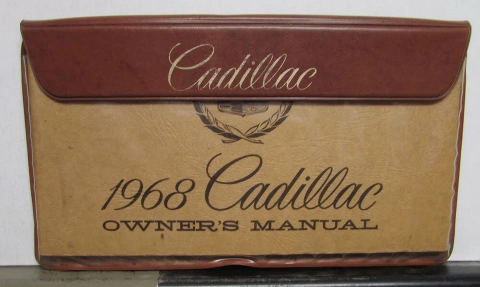 1968 Cadillac Owners Operator Manual Calais DeVille 61 Eldorado 60S 75 Original - Image 1 of 4