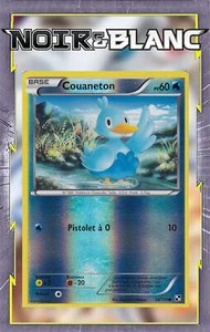Couaneton Reverse - NB01:Noir et Blanc - 36/114 - Carte Pokémon Française - Picture 1 of 1