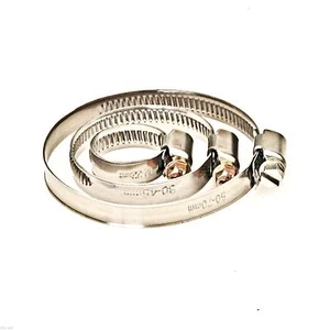 Schlauchschellen W2 + W4 - DIN 3017 Schlauchschelle Edelstahl 8-80 MM - Bild 1 von 2