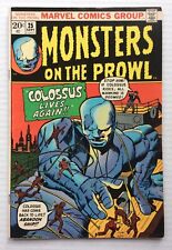 Monsters on the Prowl #25 Marvel Comics 1973 Jack Kirby Bronze Horror Colossus