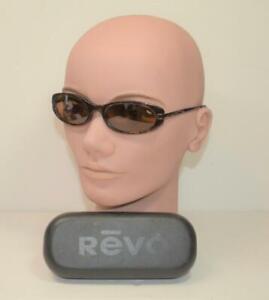 Revo H2O 2508 302/K2 Sunglasses 49/12/95 brown polarized H2O lenses w case