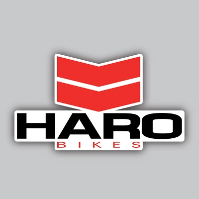 Pegatina/calcomanía de vinilo Haro Bikes - bicicletas - MTB - BMX - salto de tierra - estilo libre  Foto 1 de 2