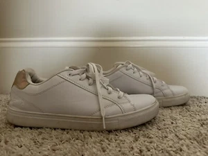 FILA Amalfi 3 Sneaker | Damen | Weiß Rosegold Glitzer Walking Arbeit Gr. 10 - Bild 1 von 9