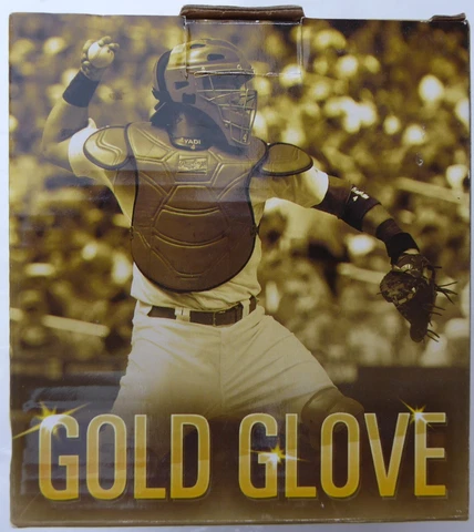 YADIER MOLINA GOLD/PLATINUM GLOVE AWARD REPLICA-SGA 2012 Cover