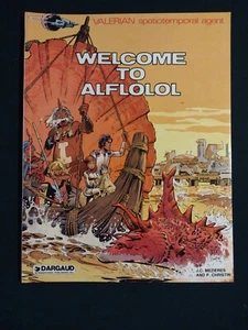 Valerian: Welcome to Alflolol by J. C. Mezieres and P. Christin 1983 Dargaud - Picture 1 of 5