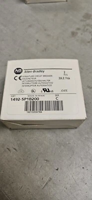 ALLLEN BRADLEY 1492-SP1B200 BULLETIN 1492-SP 20A - Image 1 of 3