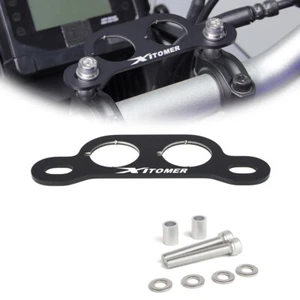 Panel de tablero de estante auxiliar de aluminio apto para Yamaha Tenere 700 2021-2024 negro - Imagen 1 de 14