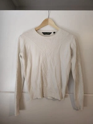 Dorothy Perkins White Jumper - UK Size 8 - Image 1 of 4