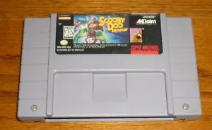Super Nintendo SNES Scooby-Doo Mystery video game TESTED, GUARANTEED to work! - Picture 1 of 1