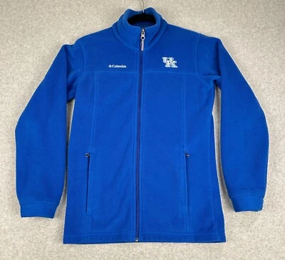 Kentucky Wildcats Columbia Sportswear Fleece Jacket Girls 14-16 Large Blue - Image 1 of 4
