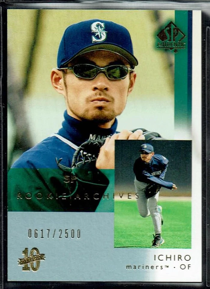 2003 UPPER DECK SP AUTHENTIC BASEBALL MARINERS ICHIRO SUZUKI #119 NM #'d/2500 - Image 1 of 1