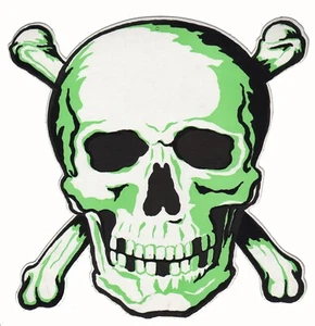 Decoración de Halloween de Colección CALAVERA Y HUESOS CRUZADOS (1960) Horror - Imagen 1 de 1