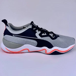 PUMA Men Zone XT High Rise Lava Blast 193080-03 Gray Running Shoes Size 12 - Picture 1 of 12