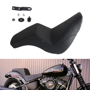 LS Step 2-Up Gel Pad Seat Kit For Softail FLSB Low Rider FXLR FXLRS FXLRST 18-up - Picture 1 of 13