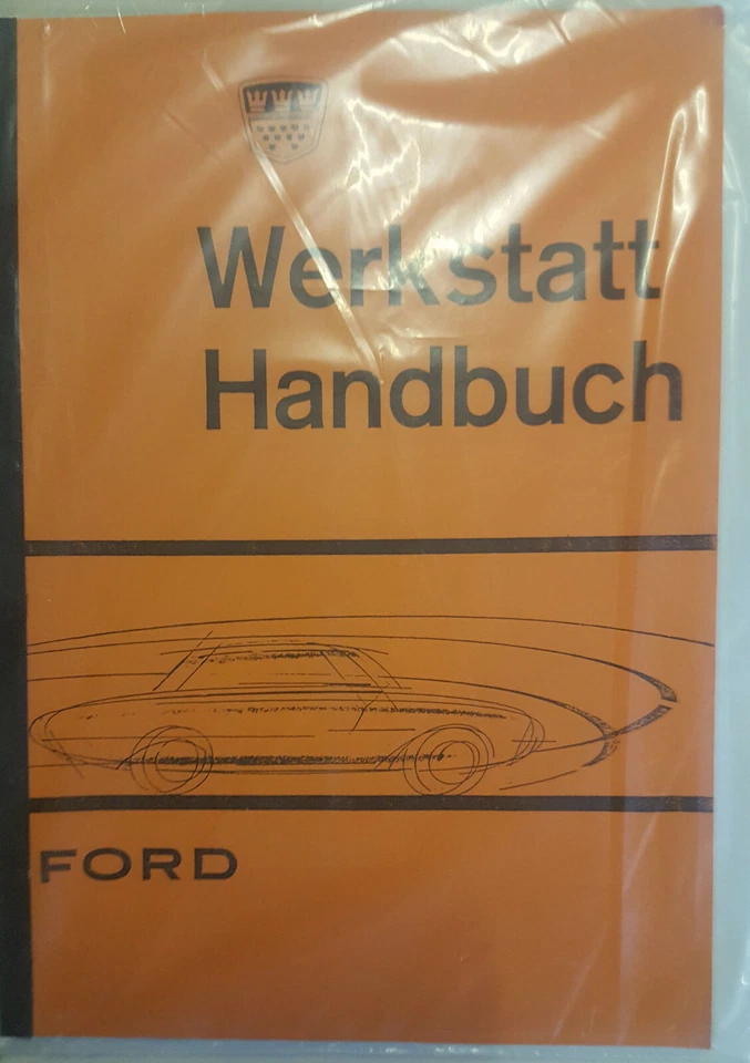 Manuale Officina / Shop Manuale Ford 17 M P3 1960 - Immagine 1 di 1