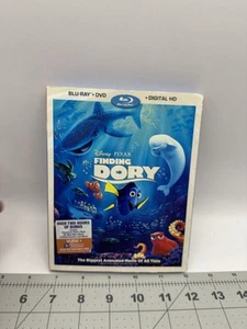Disney Pixar Finding Dory Blu-Ray DVD Movie 2-Disc Set With Slip Cover - Picture 1 of 8