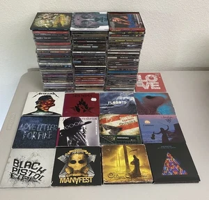 Music CD Large Assorted Lot 80+ Rock Metal Pop Jimi Hendrix Metallica Soulfly - Picture 1 of 5