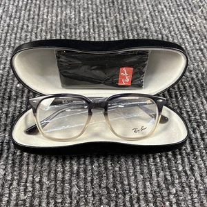 NEW RAY BAN RB 4362V 8106 GREY BLACK FRAMES ONLY EYEGLASSES 53-18 145 #8 - Picture 1 of 5