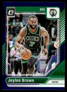 2024-25 Donruss ottica bordo viola Jaylen marrone Boston Celtics #206 - Foto 1 di 2