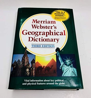 Merriam Webster's Geographical Dictionary by Merriam-Webster Hardback Book The - Image 1 of 2