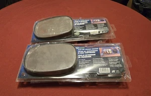 2 Universal Clip On Towing Mirrors Extra Vision To Tow Wide Loads - Bild 1 von 4