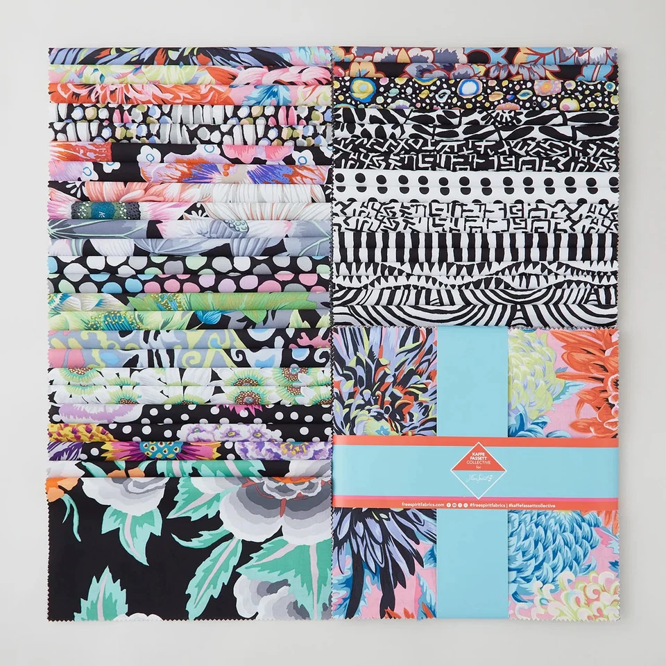 KAFFE FASSETT COLLECTIVE POLARIS 42 Pc Layer Cake 10" Square Quilt Fabric - Image 1 of 2