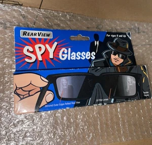 Spy Look Behind Sunglasses Rear View Mirror - Detective Gadget Magic Trick Toy - Picture 1 of 2