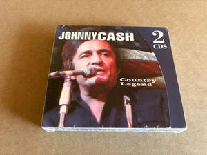 Johnny Cash Country Legend Double CD Brand New Sealed 2004 Madacy Made in Canada - Picture 1 of 3
