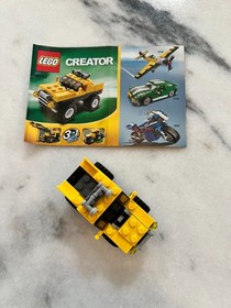 Lego 6742 Creator 3-in-1 Mini Off-Roader 100% Complete with Manual