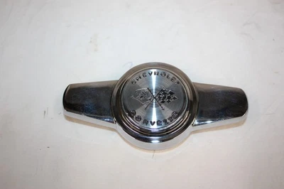 1956 thru 1962 Chevrolet C1 Corvette OEM Hubcap Spinner 3725239 - Image 1 of 2