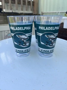 Philadelphia Eagles Set of 4 24 oz Cup - NFL  Cups. Eagles Tumblr Nfl - Picture 1 of 4