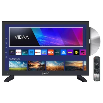 Supersonic 19-inch LED Smart HDTV w DVD Player ATSC and NTSC System Compatible - Image 1 of 4