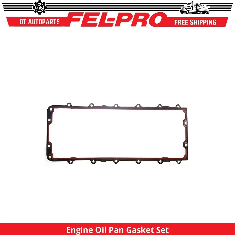 Juego de juntas de cárter de aceite de motor Fel-Pro de 6,8 L para Ford Econoline Super Duty 1997-1999 Foto 1 de 1