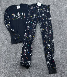 Hanna Andersson Star Wars Stormtrooper Skeleton Candy Pajamas, size 140 US 10 - Picture 1 of 8