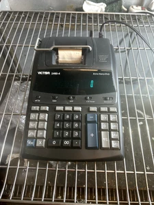 Calculadora de impresión comercial Victor 1460-4 pantalla de 12 dígitos extra resistente - Imagen 1 de 2