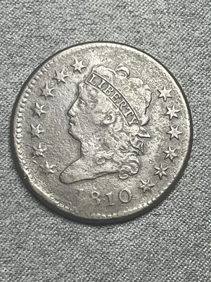 1810 CLASSIC HEAD LARGE CENT (#176) - Image 1 of 4