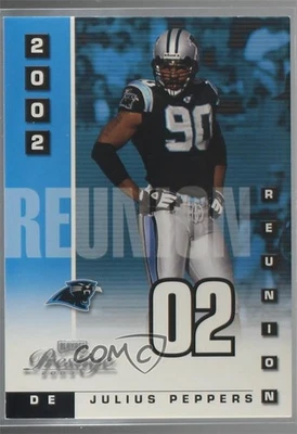 2003 Playoff Prestige Reunion /2002 Julius Peppers #R-22 HOF - Image 1 of 2