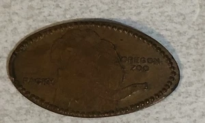 Packy Oregon Zoo Pressed Elongated Penny PP3 - Picture 1 of 2