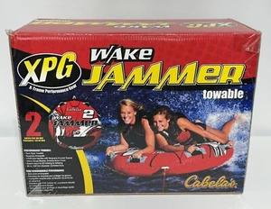 Kwik Tek XPG Wake Jammer 66" 2 Rider Towable Inflatable Water Tube Cabelas - Picture 1 of 9