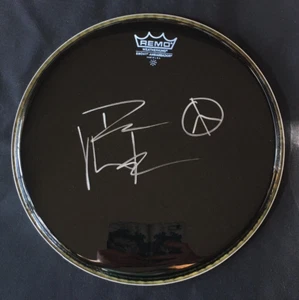 Dave Matthew's Band autografo firmato 12" DRUMHEAD - Foto 1 di 2