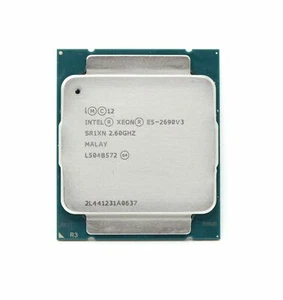 Intel Xeon E5-2690V3 CPU 12-Core 2.6GHz SR1XN 30MB 135W LGA 2011-3 Processor - Picture 1 of 1