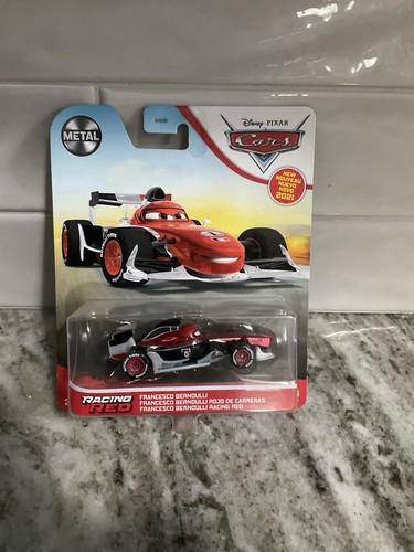 DISNEY PIXAR CARS FRANCESCO BERNOULLI 2020 METAL SERIES! RACING RED ...
