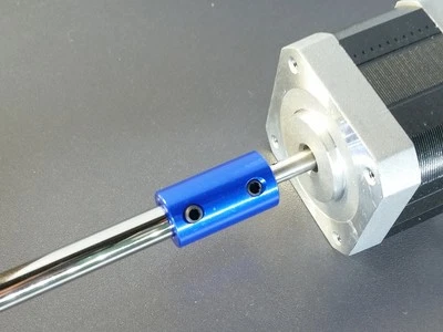 CNC.BZ 8mm x 8mm Small Rigid Shaft Coupler Stepper Servo Motor CNC Coupling 4 Leadscrew