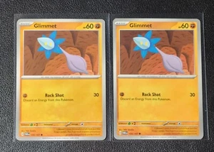 2x Glimmet 108/167 Pokemon card SV Twilight Masquerade common NM - Picture 1 of 1