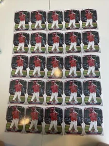 25 Card Lot 2023 1st Bowman Prospects BP-132 Nelson Rada Angels - Picture 1 of 1